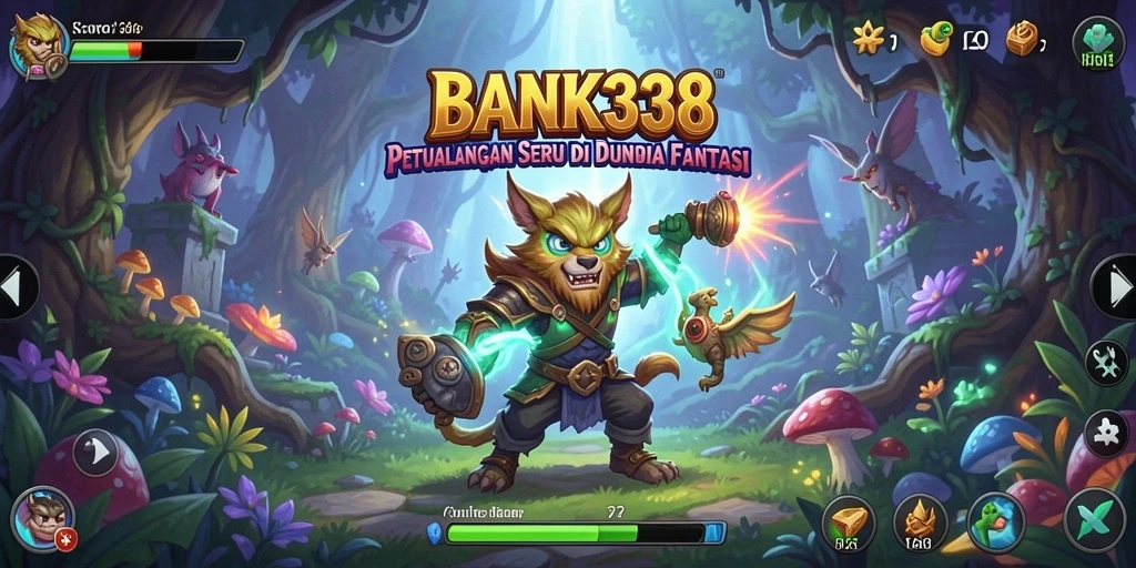 Screenshot gameplay BANK338 menampilkan momen seru dalam petualangan.