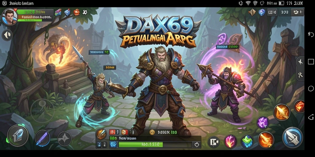 Tampilan gameplay seru dalam <strong>DAX69</strong> dengan aksi yang mendebarkan.