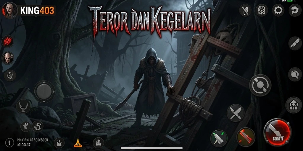 Tangkapan layar gameplay KING403 yang intens dan menegangkan.