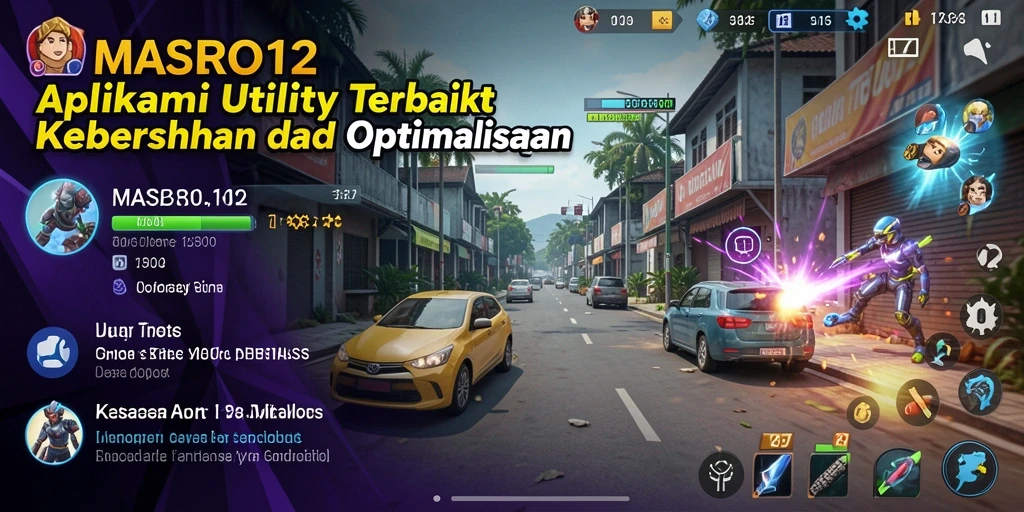 Tampilan antarmuka MASBRO12 yang sederhana dan fungsional.