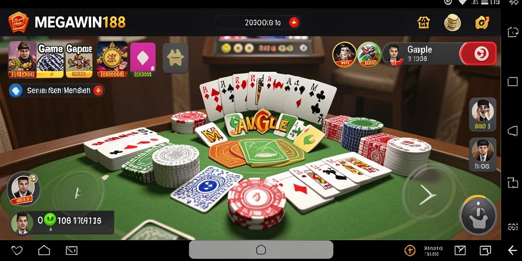 Gameplay Gaple yang seru dan interaktif di MEGAWIN188.