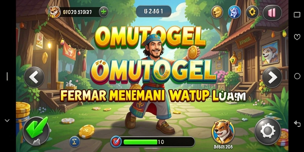 Tampilan menarik gameplay OMUTOGEL yang mudah dimainkan.