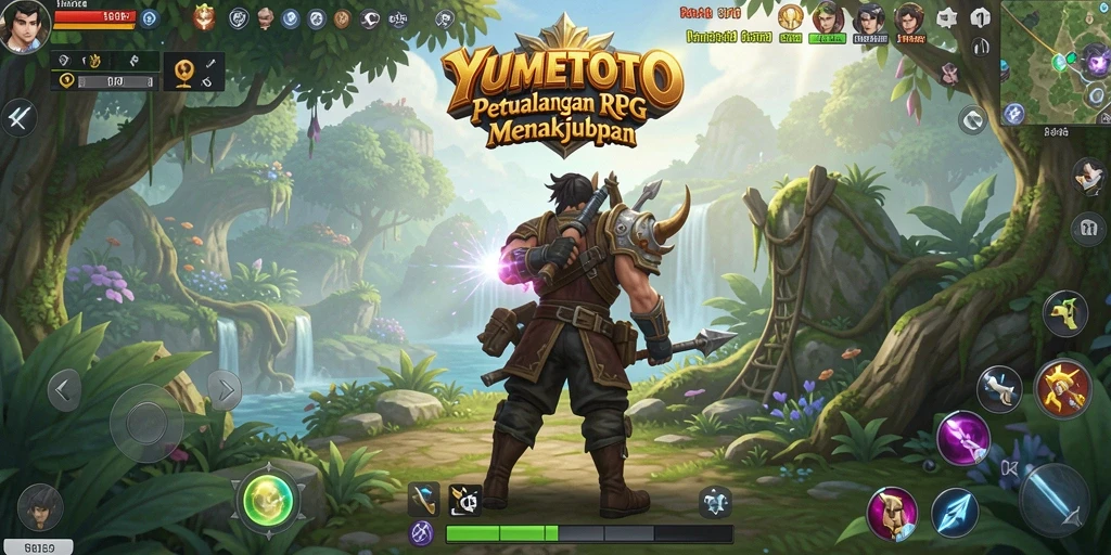 Screenshot gameplay YUMETOTO yang mendebarkan dan penuh aksi.